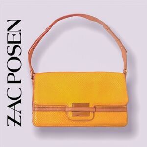 Zac Posen ZSpoke Napa Leather Shoulder Bag